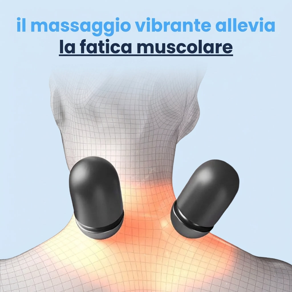 Nervolia Massaggiatore Cervicale 3 in 1