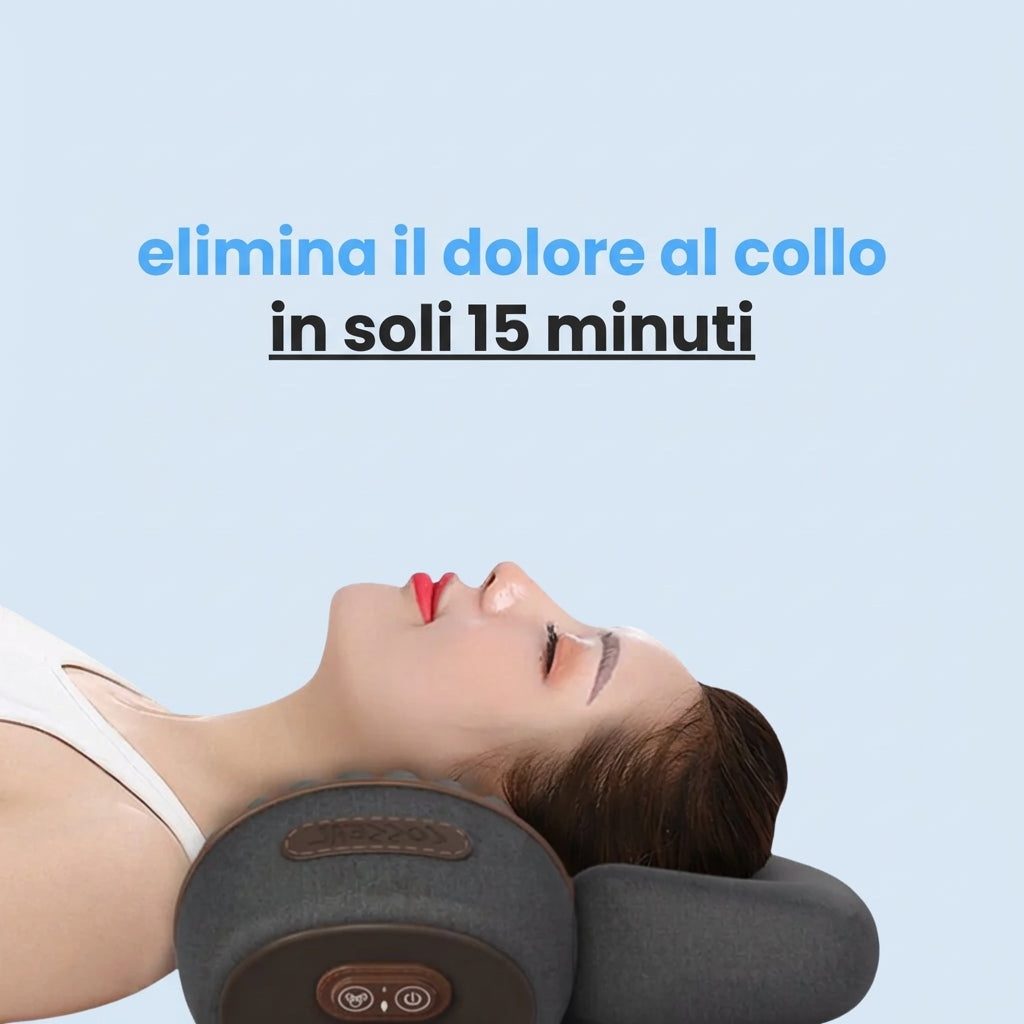 Nervolia Massaggiatore Cervicale 3 in 1