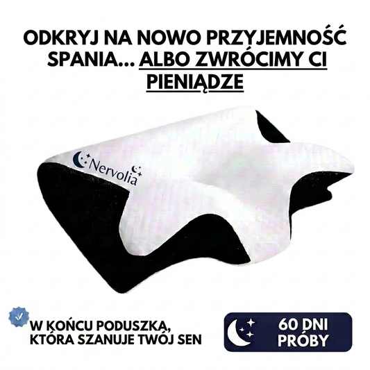 Poduszka ortopedyczna pod szyję — rozwiązanie dla osób śpiących na plecach i na boku